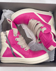 Rick Owens Geobasket "Pink" Used Size 41
