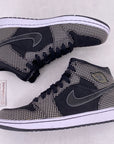 Air Jordan 1 Retro "Polka Dot Black White" 2009 Used Size 12
