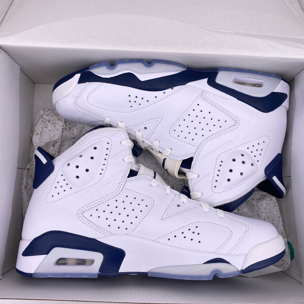 Air Jordan 6 Retro "Midnight Navy" 2022 New Size 10