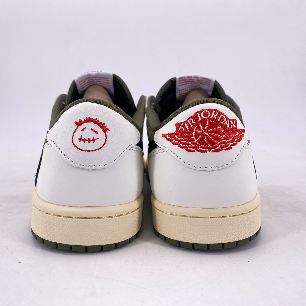 Air Jordan 1 Low OG SP "Travis Scott Medium Olive" 2024 New Size 8.5