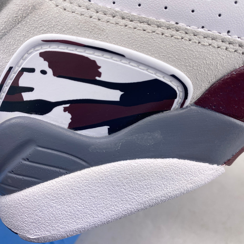 Air Jordan (W) 8 Retro "White Burgundy" 2020 New Size 9W