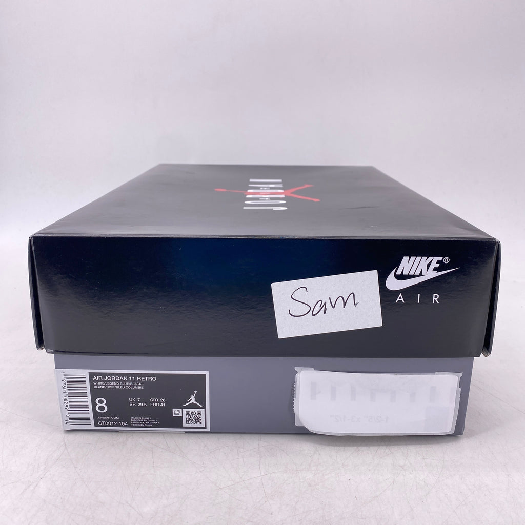 Air Jordan 11 Retro "Legend Blue" 2024 New Size 8