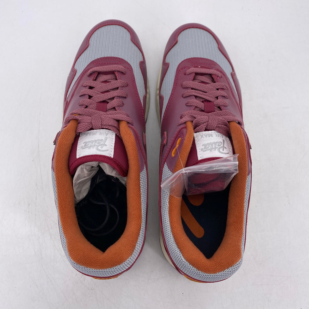 Nike Air Max 1 / Patta "Rush Maroon" 2021 New Size 11.5
