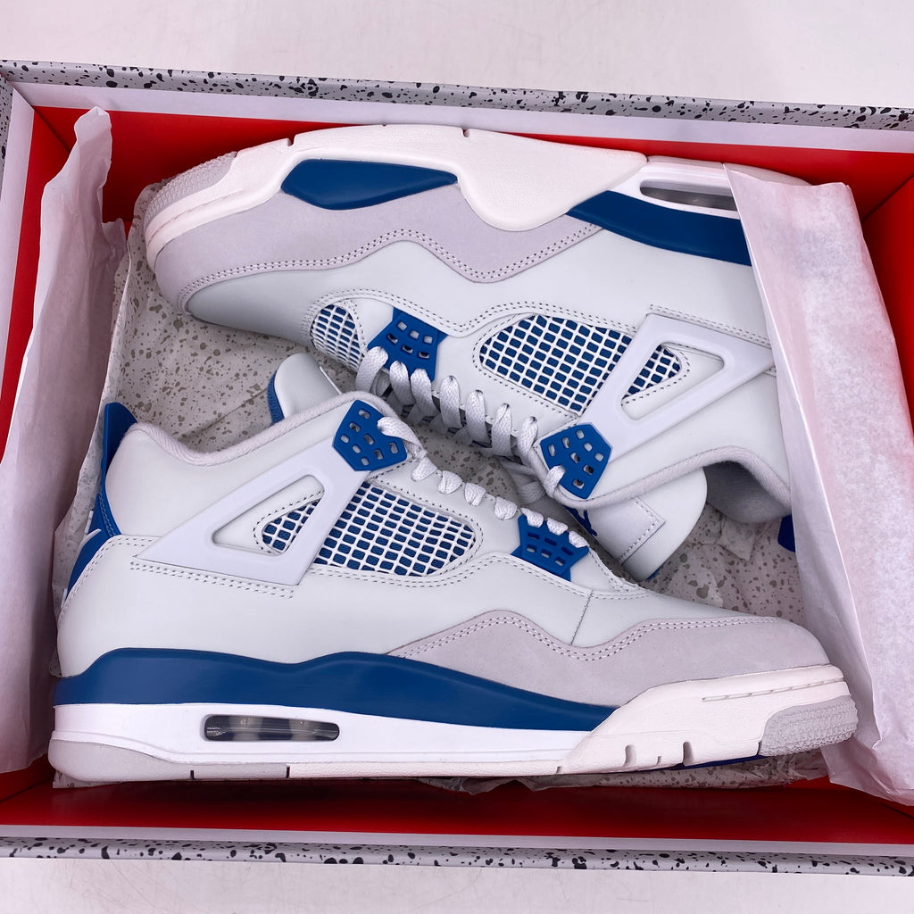 Air Jordan 4 Retro "Military Blue" 2024 New Size 9.5