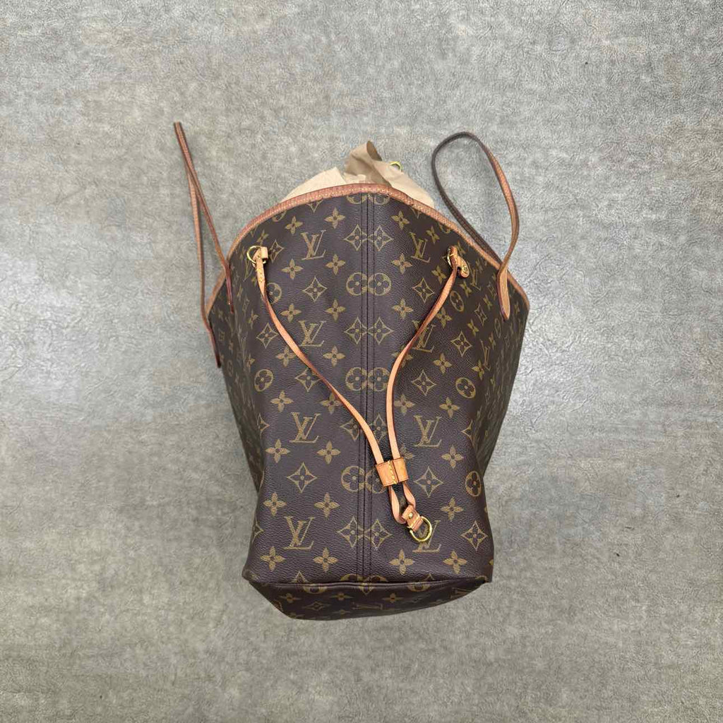 Louis Vuitton Shoulder Bag "NEVERFULL" Used Brown