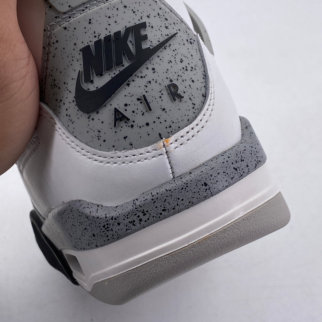 Air Jordan (GS) 4 Retro "White Cement" 2025 New Size 7Y