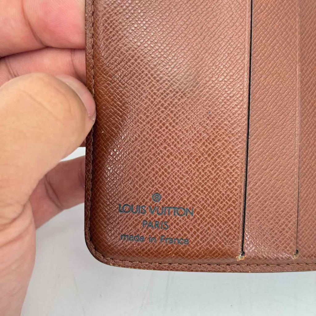 Louis Vuitton Wallet "MONOGRAM BIFOLD" Used Brown Size OS