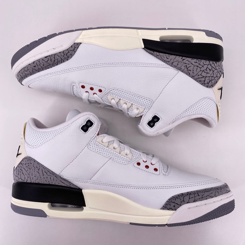 Air Jordan 3 Retro "White Cement" 2023 New Size 14