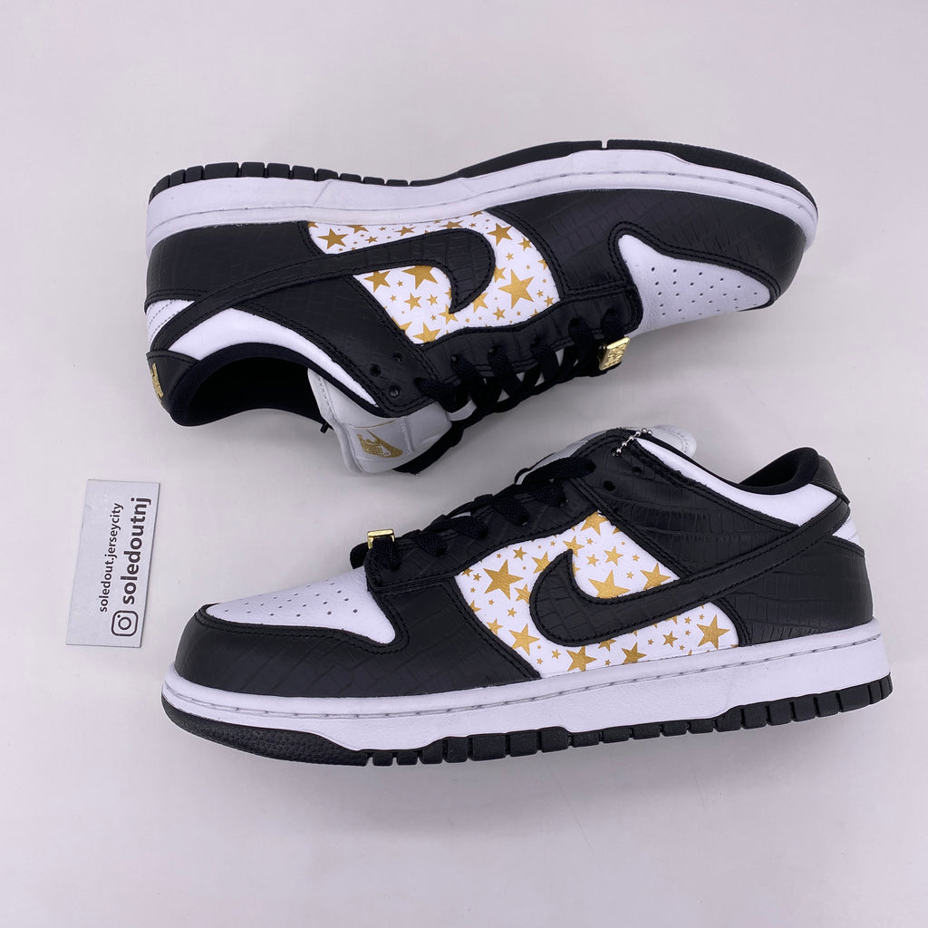Nike SB Dunk Low OG QS "Supreme Black" 2021 New Size 8.5