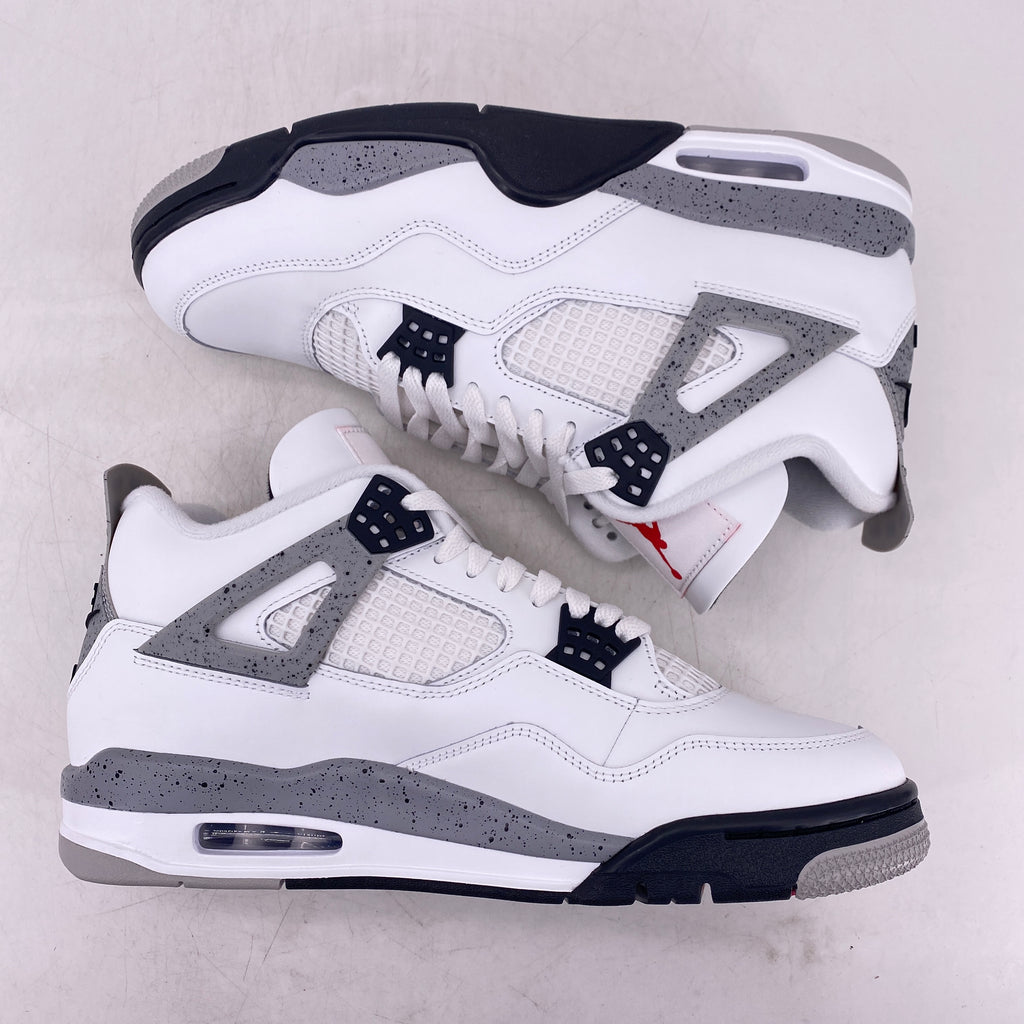 Air Jordan 4 Retro "White Cement" 2025 New Size 10.5