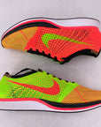 Nike Flyknit Racer "Hyper Punch" 2014 Used Size 12.5