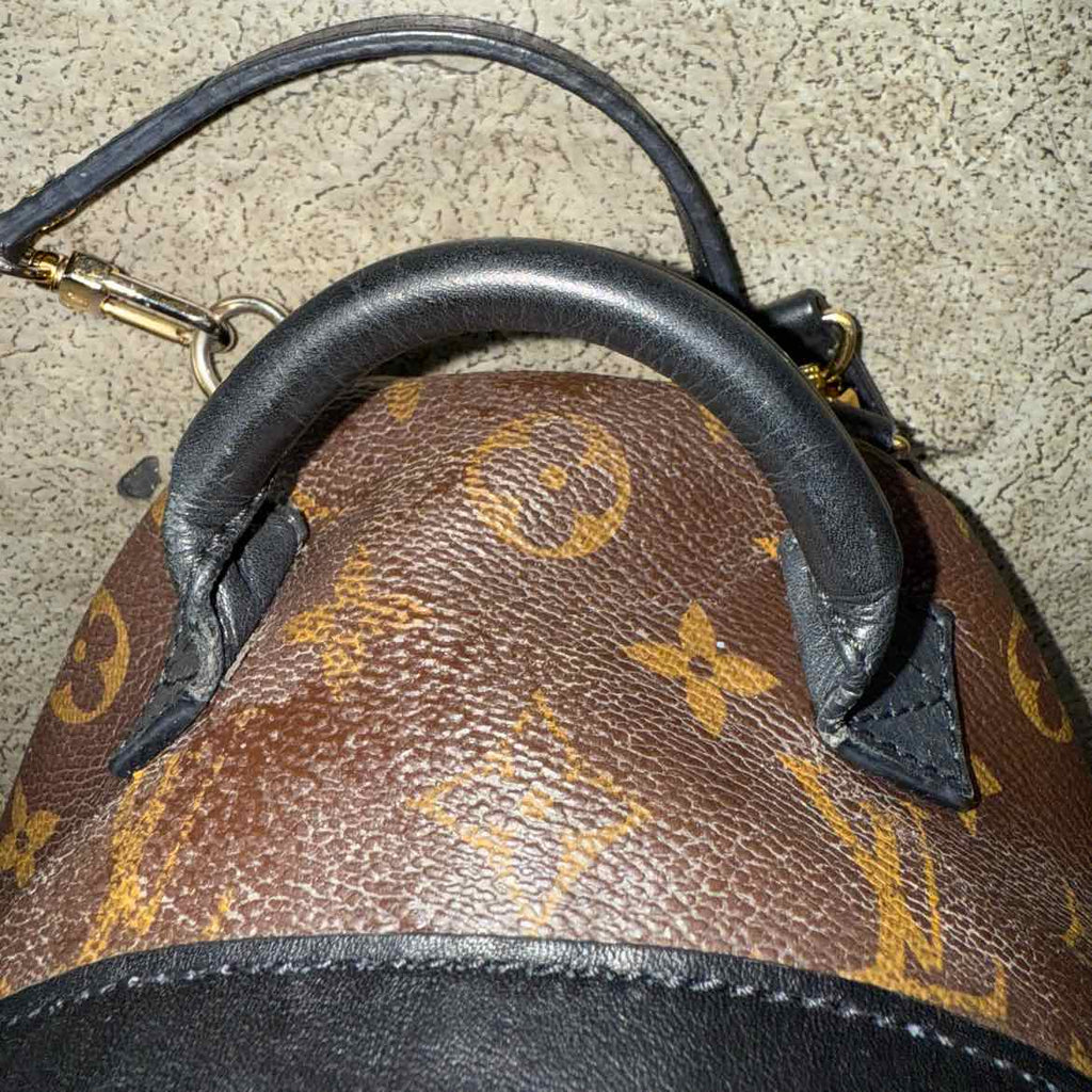 Louis Vuitton Backpack "PALM SPRINGS" Used Brown Size OS