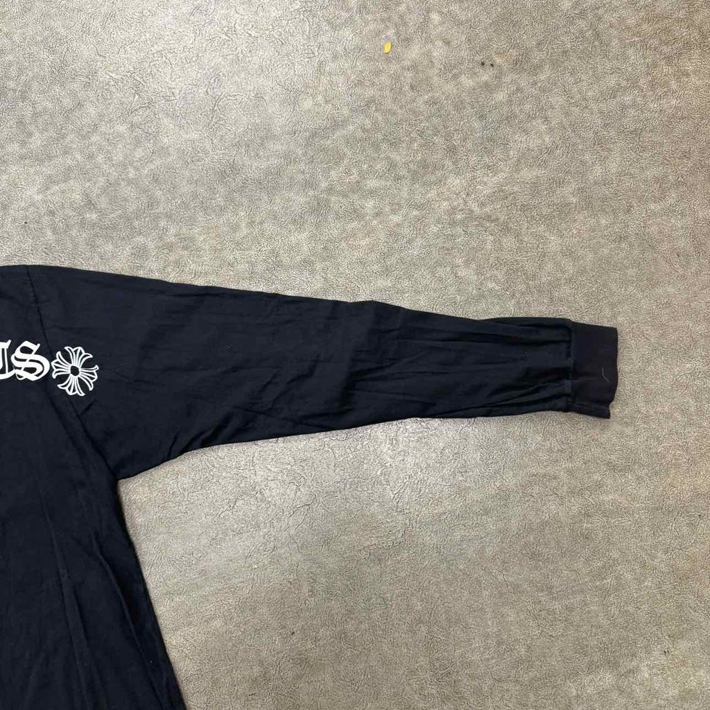 Chrome Hearts Long Sleeve "ARC LOGO" Black Used Size 2XL