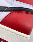 Air Jordan 1 Retro High OG "Black Toe Reimagined" 2024 New Size 10