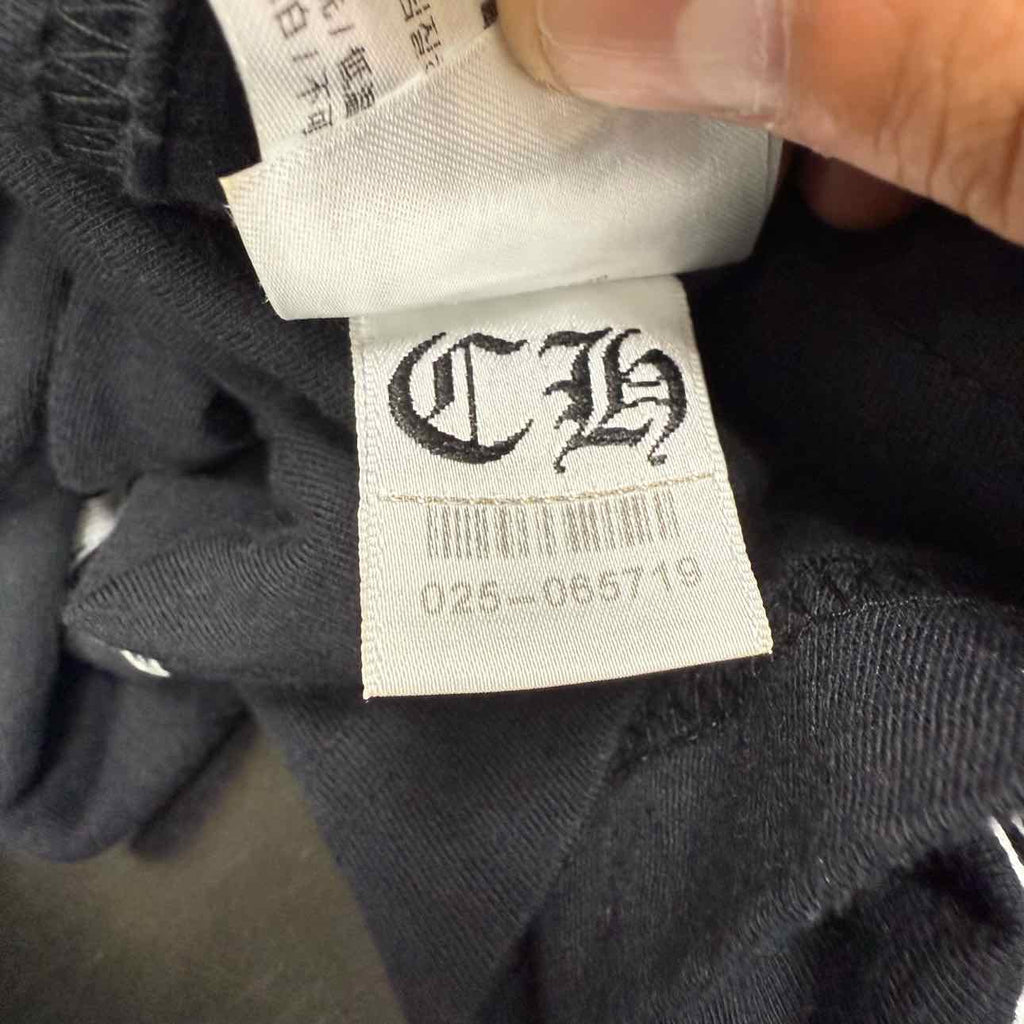 Chrome Hearts T-Shirt "MULTI LOGO" Black Used Size 2XL