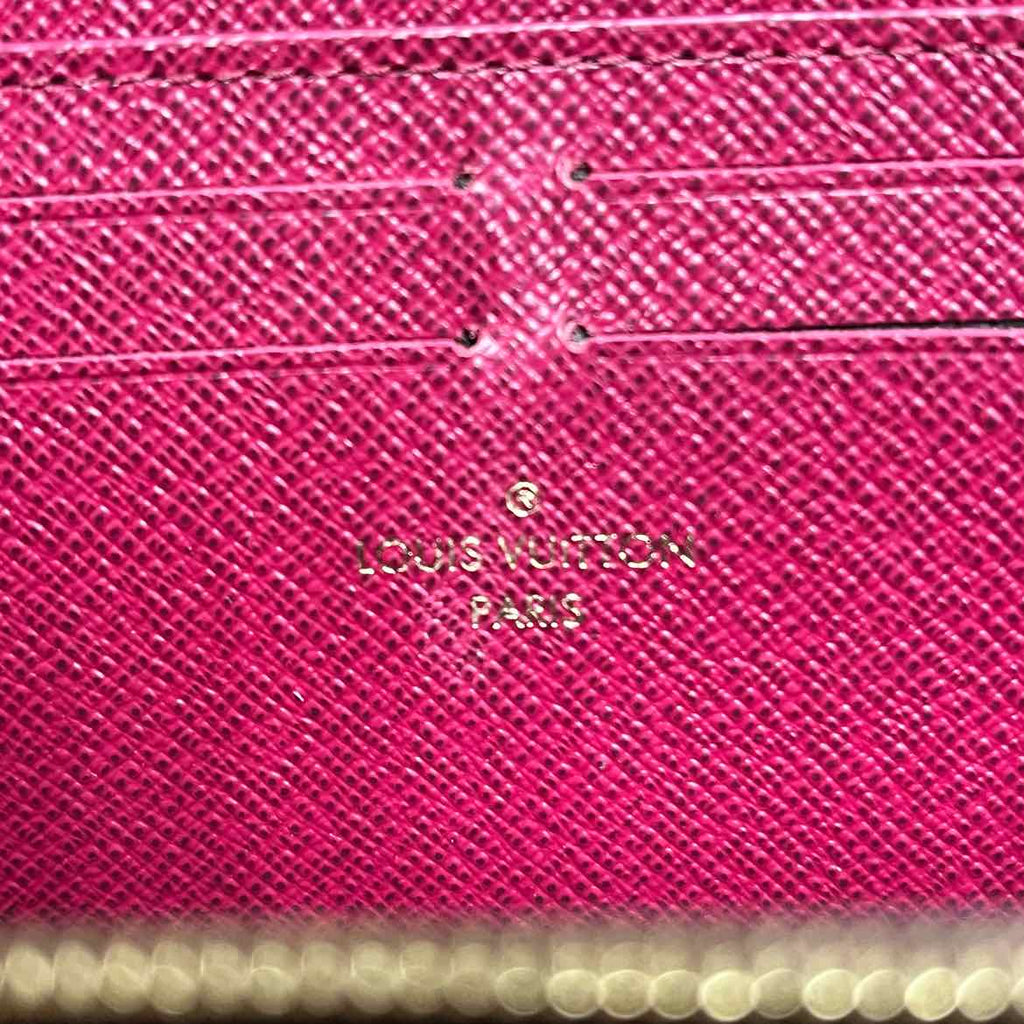 Louis Vuitton Wallet "CLEMENCE" Used Brown