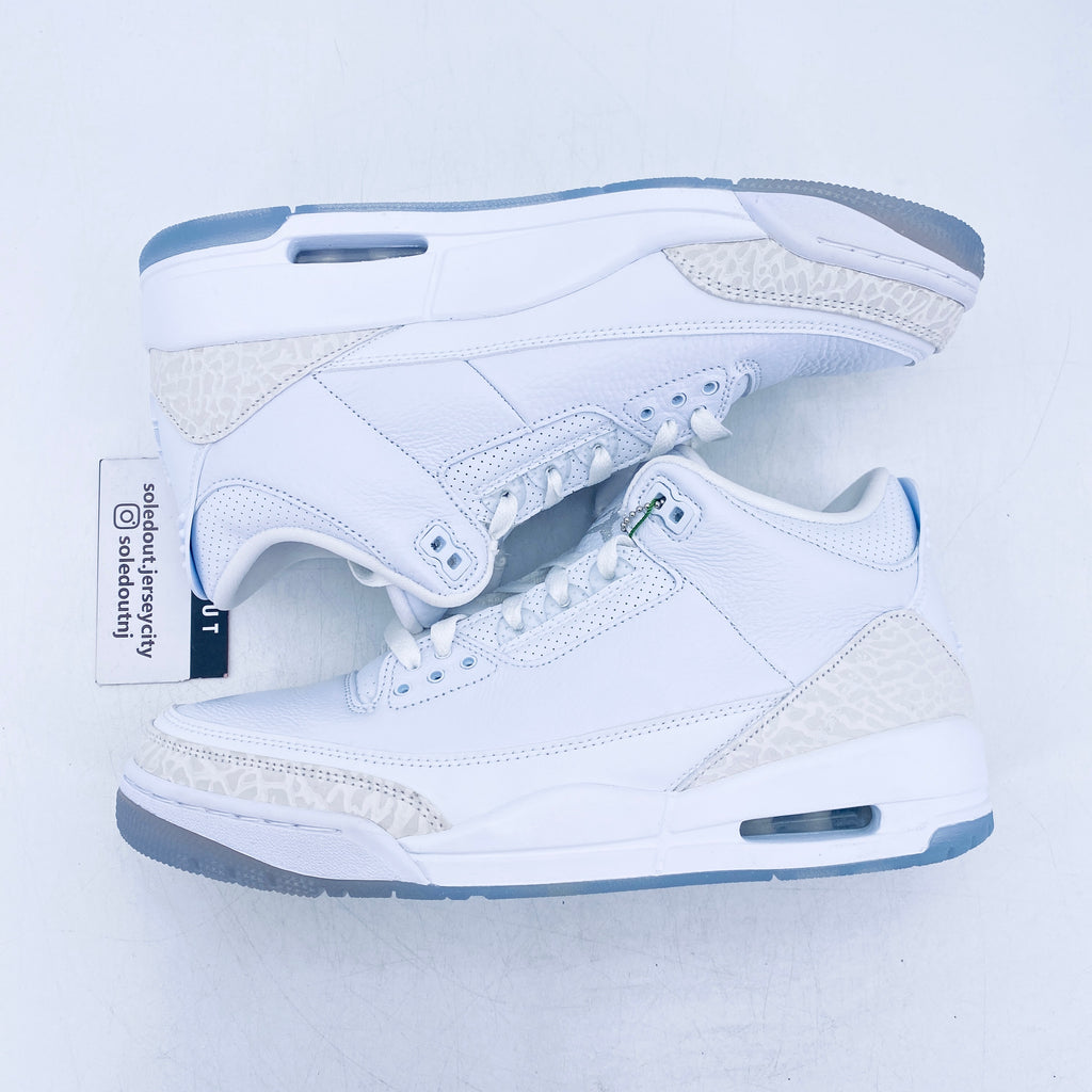 Air Jordan 3 Retro "Pure White" 2018 New Size 10