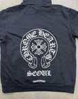 Chrome Hearts Hoodie "SEOUL" Black Used Size M