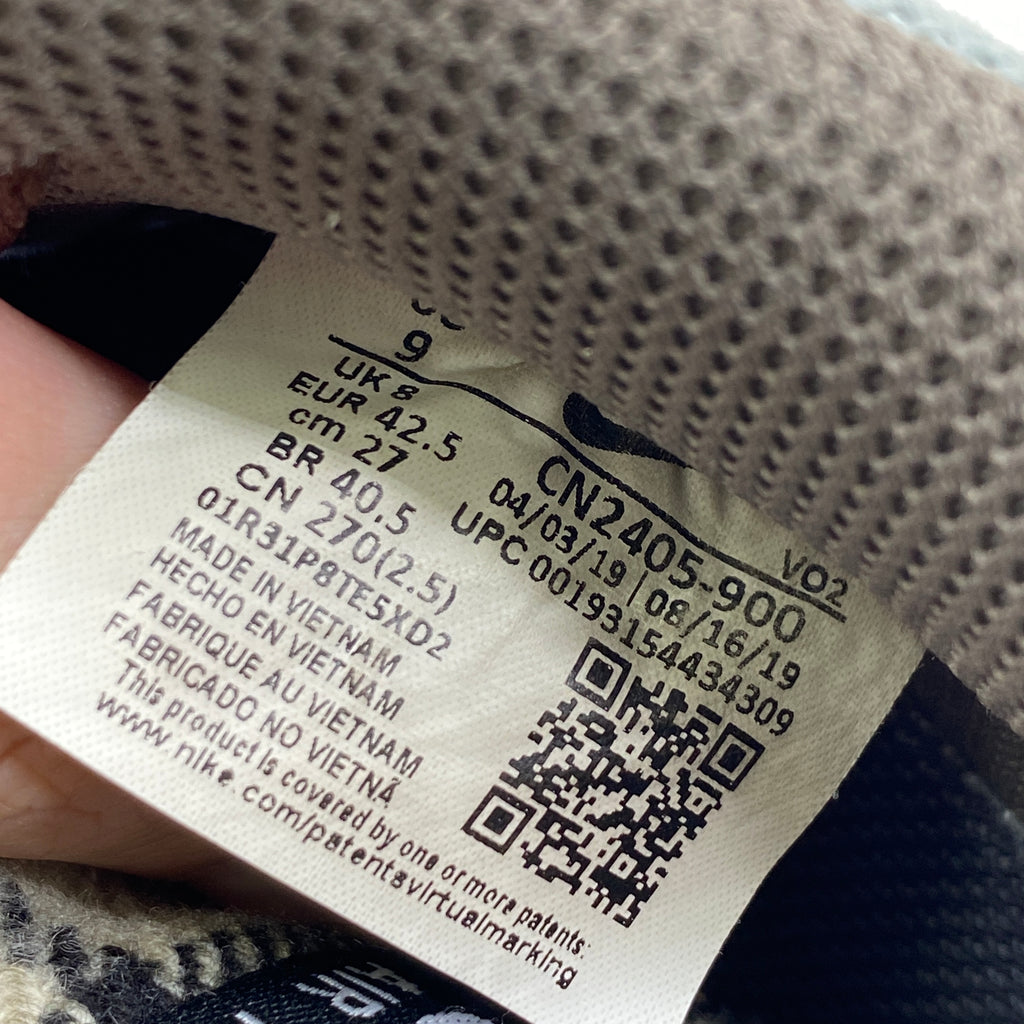 Nike Air Force 1 Low "Cactus Jack" 2019 Used Size 9