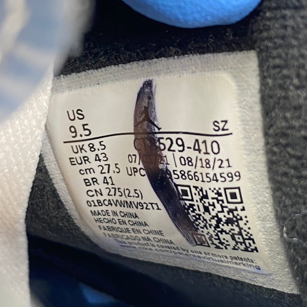 Air Jordan 6 Retro "Unc" 2022 New Size 9.5