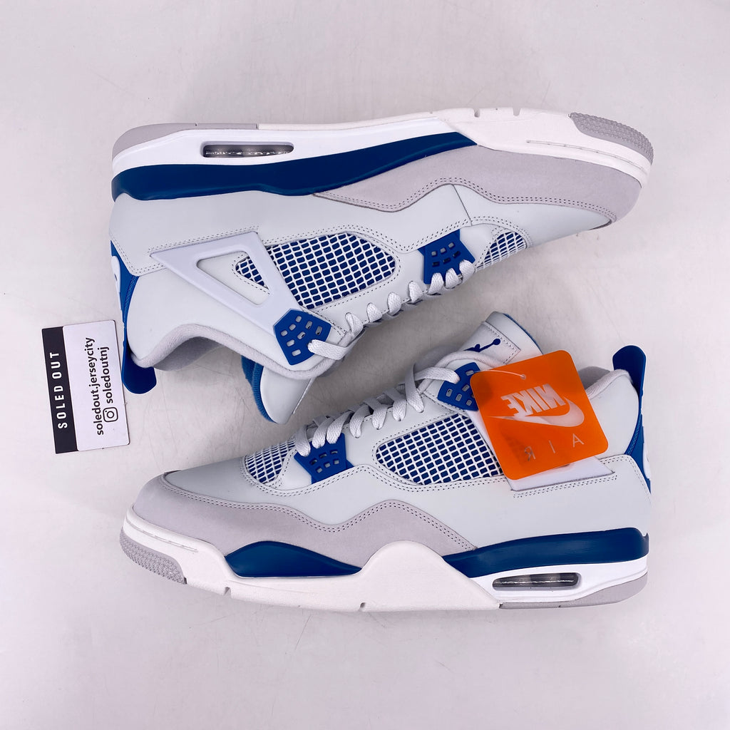 Air Jordan 4 Retro "Military Blue" 2024 New Size 15