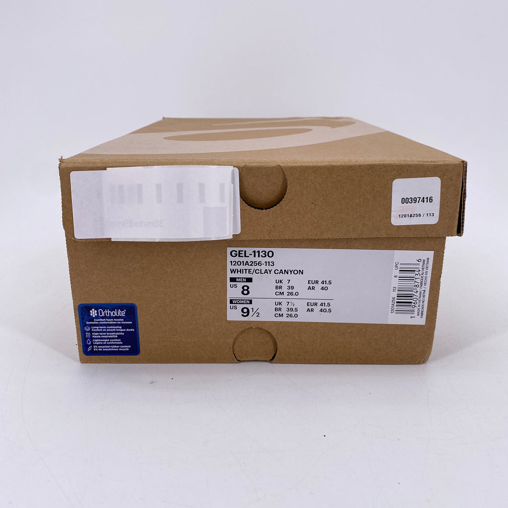 Asics Gel-1130 "White Clay Canyon" 2023 New Size 8