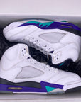Air Jordan 5 Retro "Grape Fresh Prince" 2018 Used Size 10