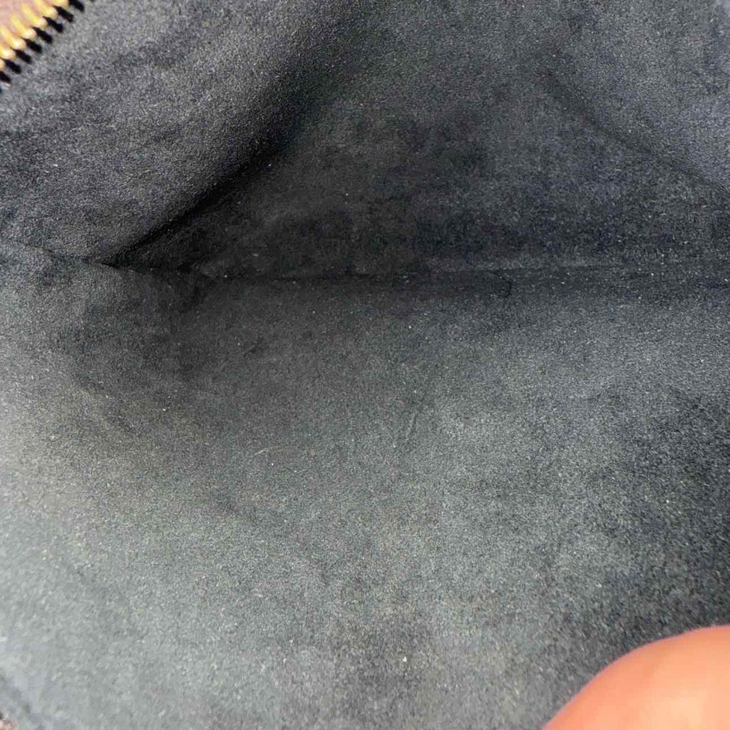 Louis Vuitton Handbag "DOUBLE ZIP POCHETTE" Used Brown