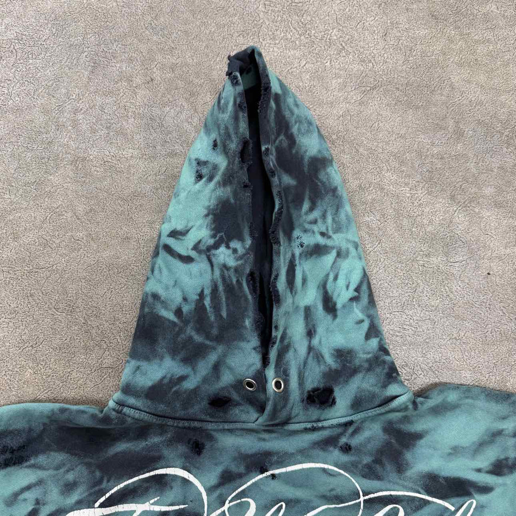 Hellstar Hoodie "PATH TO PARADISE" Green New Size L