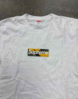Supreme T-Shirt "BROOKLYN BOX LOGO" White Used Size M