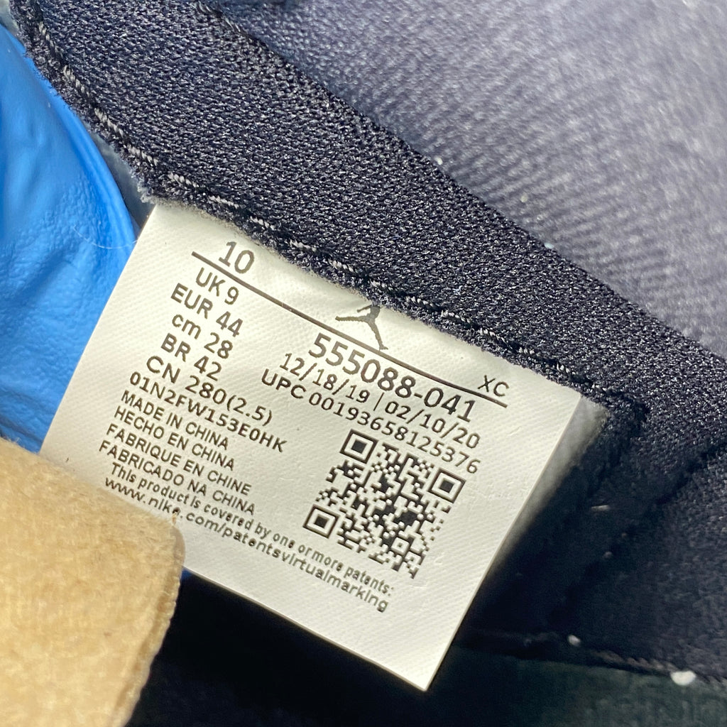 Air Jordan 1 Retro High OG "Royal Toe" 2020 New (Cond) Size 10