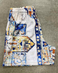 Eric Emanuel Shorts "RUG PRINT" Beige Used Size XL