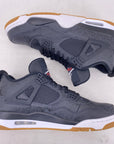 Air Jordan 4 Retro "Laser Black Gum" 2019 New Size 13