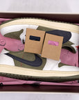 Air Jordan 1 Low OG SP "Travis Scott Medium Olive" 2024 New Size 9.5