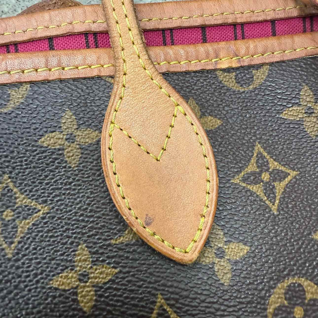 Louis Vuitton Shoulder Bag "NEVERFULL" Used Brown