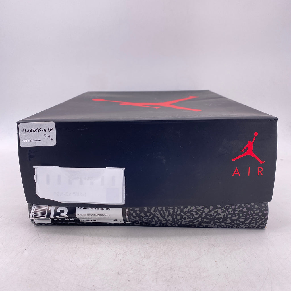 Air Jordan 3 Retro "Chlorophyll" 2018 New Size 13