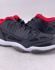 Air Jordan 11 Retro Low "Black Varsity Red" 2011 New Size 10.5