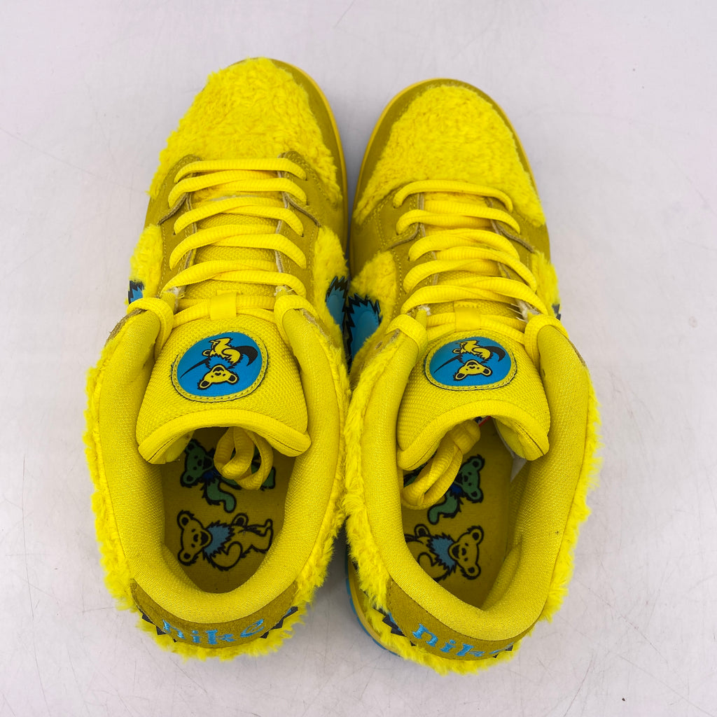 Nike SB Dunk Low Pro QS "Grateful Dead Yellow" 2020 Used Size 11.5