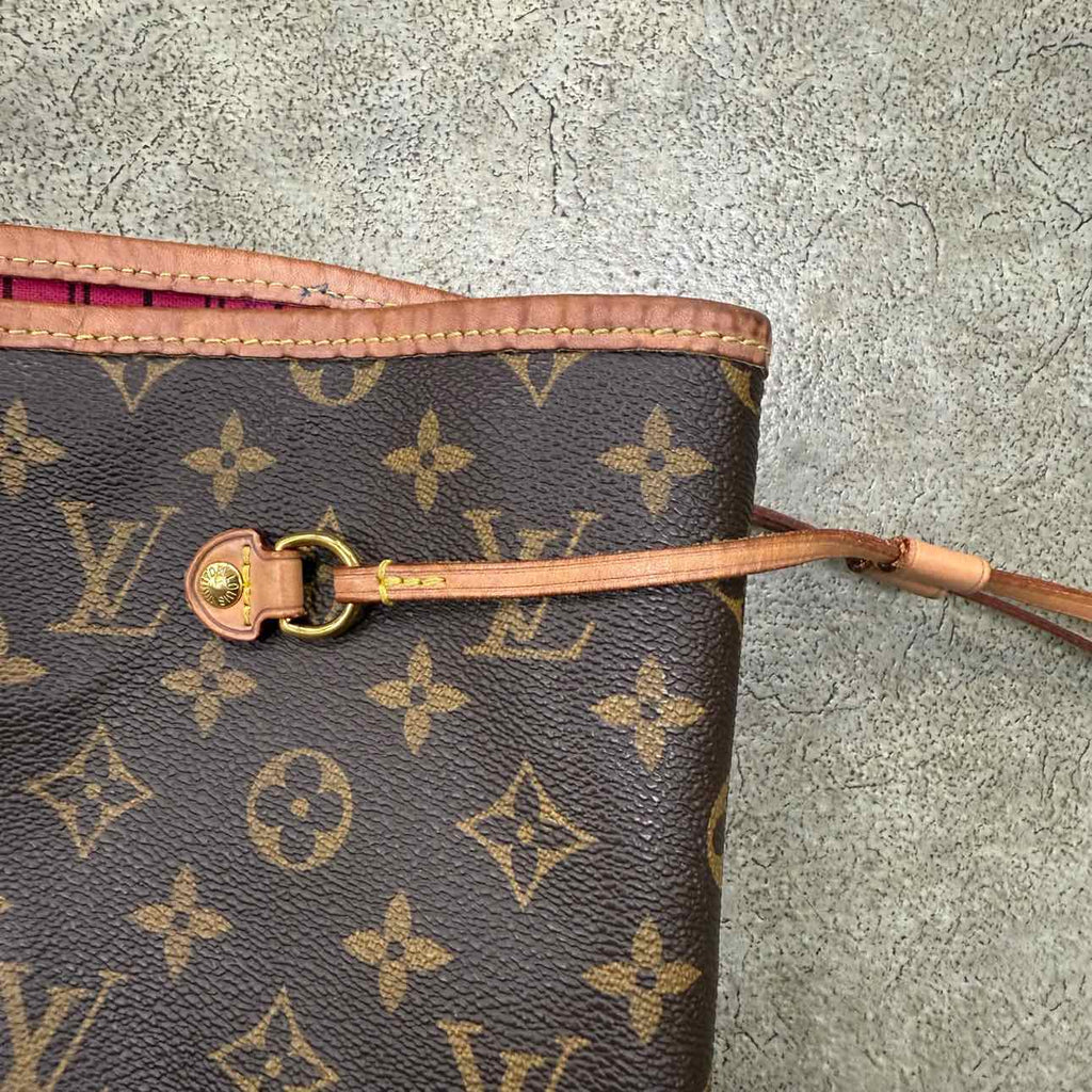 Louis Vuitton Shoulder Bag "NEVERFULL" Used Brown