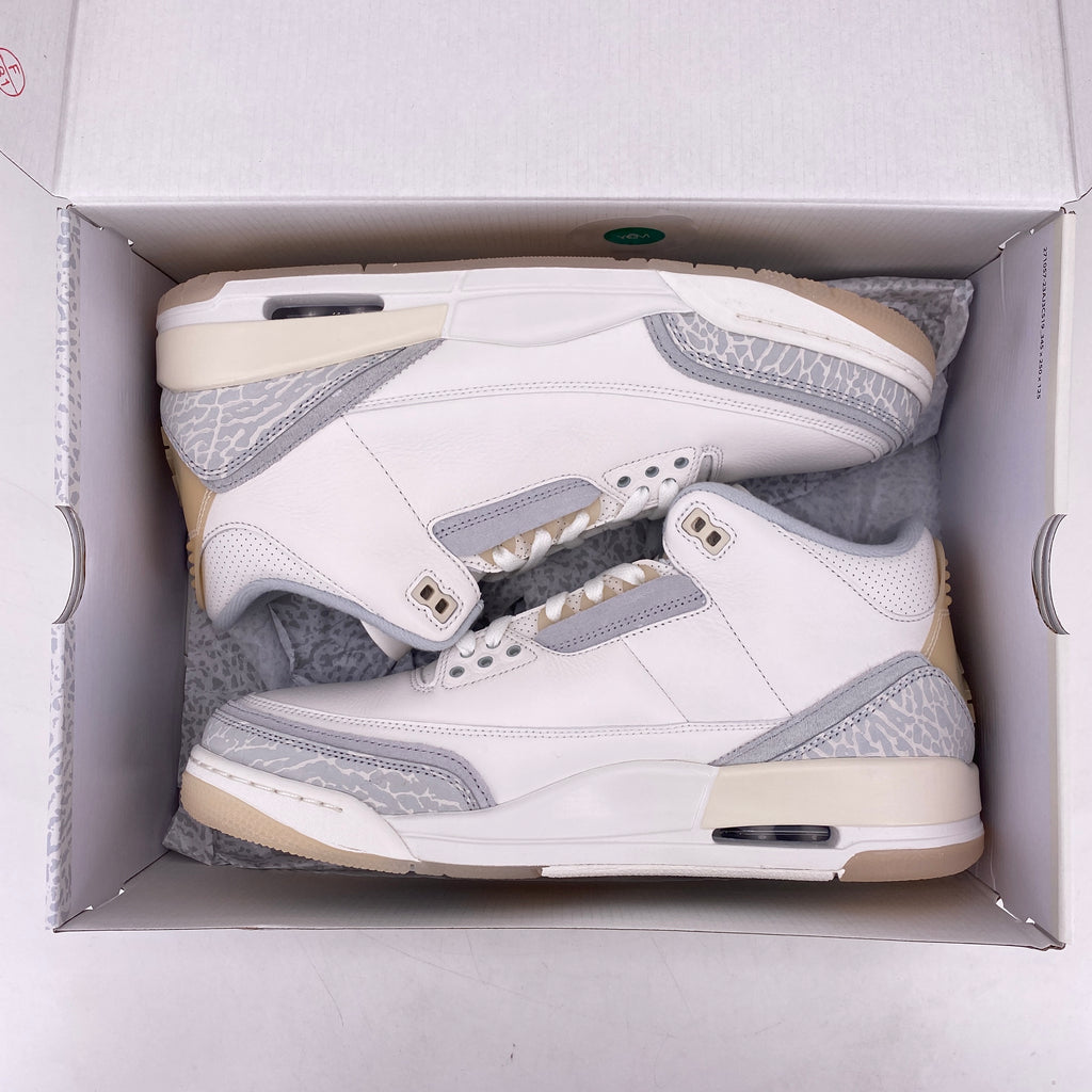 Air Jordan 3 Retro "Craft Ivory" 2024 New Size 11.5