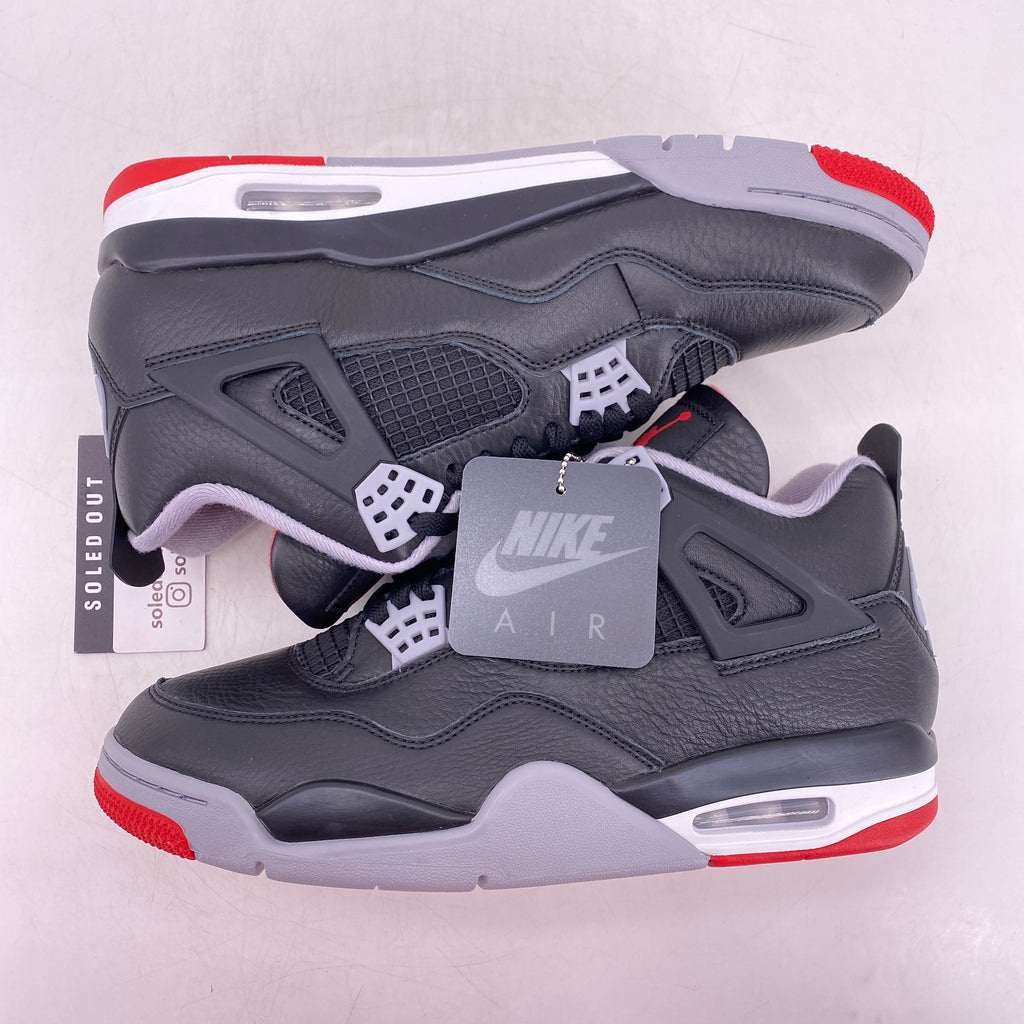 Air Jordan 4 Retro "Bred Reimagined" 2024 New Size 10.5