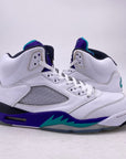 Air Jordan 5 Retro "Grape Fresh Prince" 2018 Used Size 10