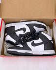 Nike Dunk High "Black White" 2021 New Size 8