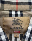 Supreme Jacket "BURBERRY DENIM" Beige New Size S