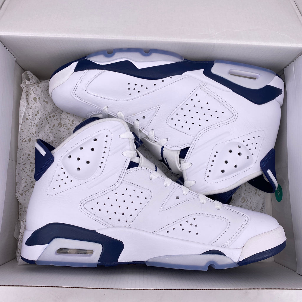 Air Jordan 6 Retro "Midnight Navy" 2022 New Size 10