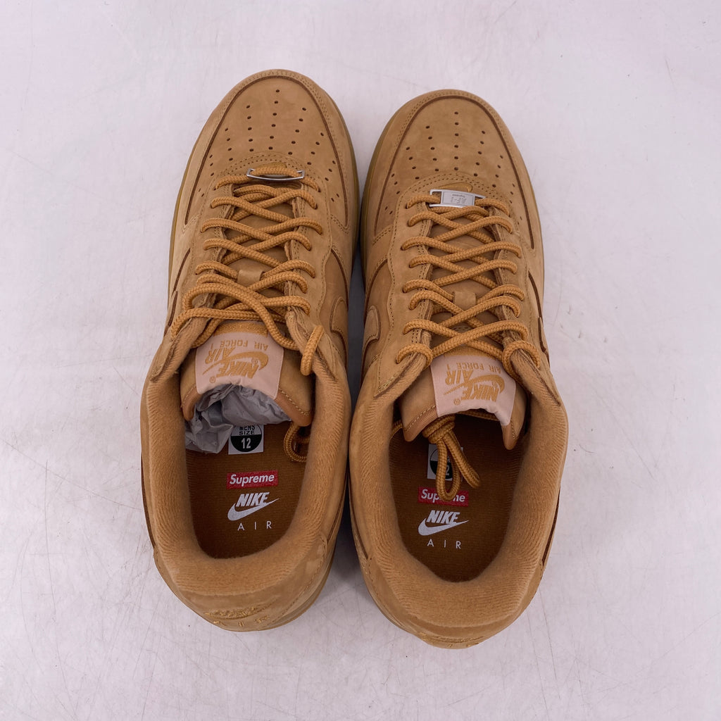 Nike Air Force 1 Low "Supreme Wheat" 2021 New Size 12