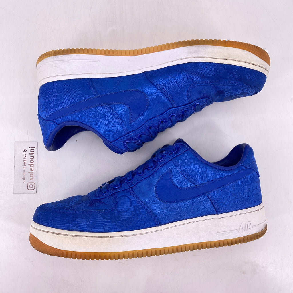 Nike Air Force 1 Low "Blue Silk Clot" 2019 Used Size 10.5