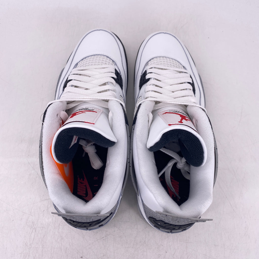 Air Jordan 4 Retro "White Cement" 2025 New Size 11