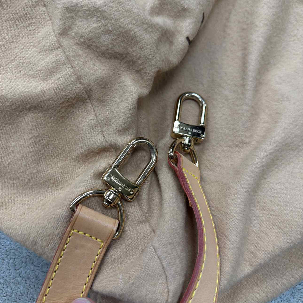 Louis Vuitton Duffle Bag "KEEPALL" Used Brown Size 50