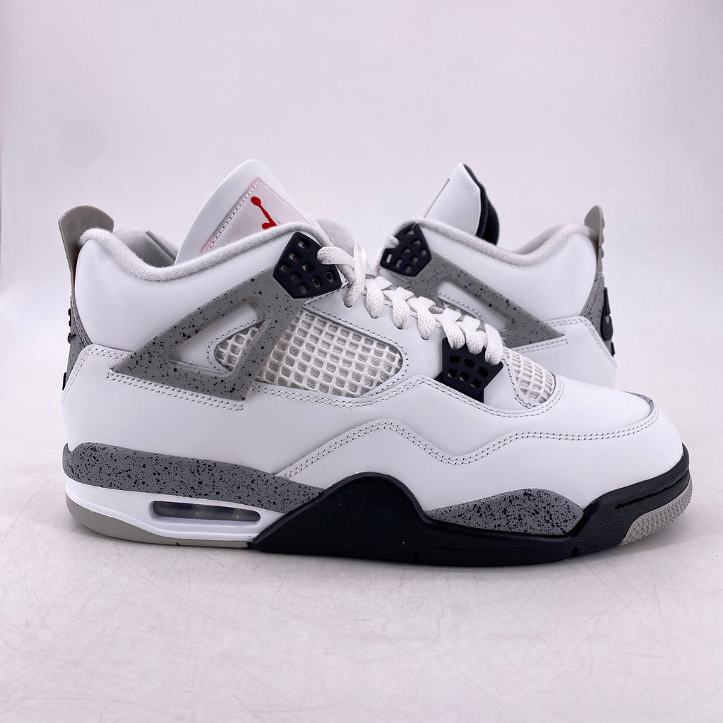 Air Jordan 4 Retro "White Cement" 2025 New Size 10